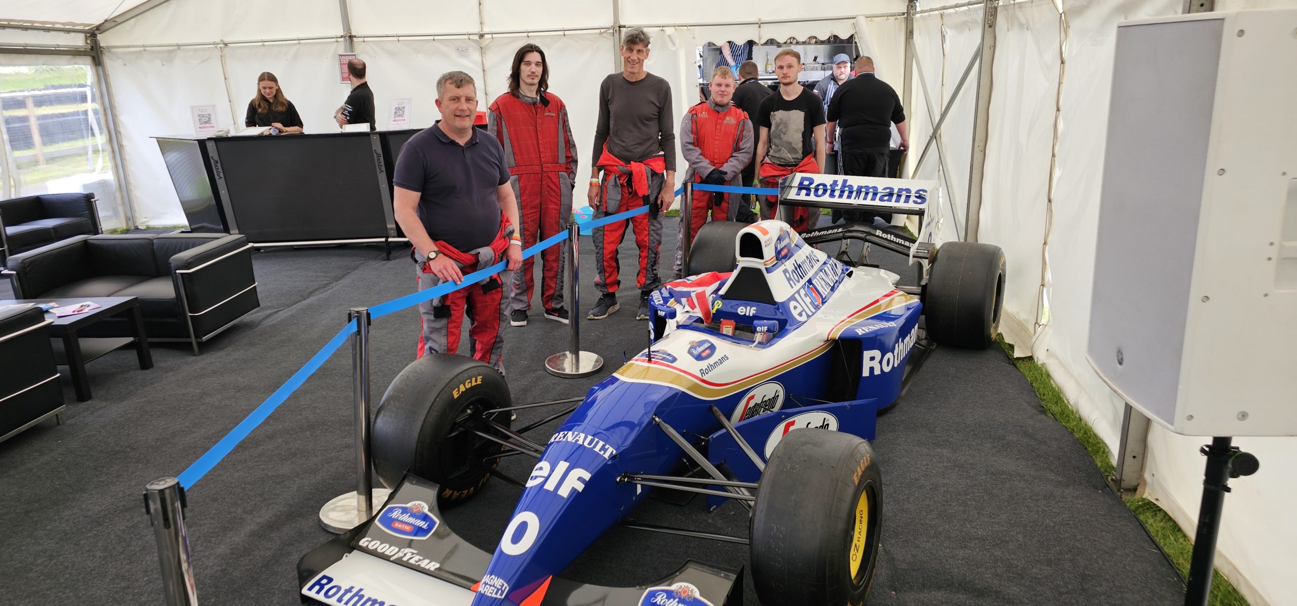 Automotive Team Takes On Formula 1 Legends