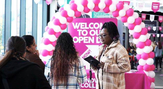 Welcome to our Open Day meet and greet staff