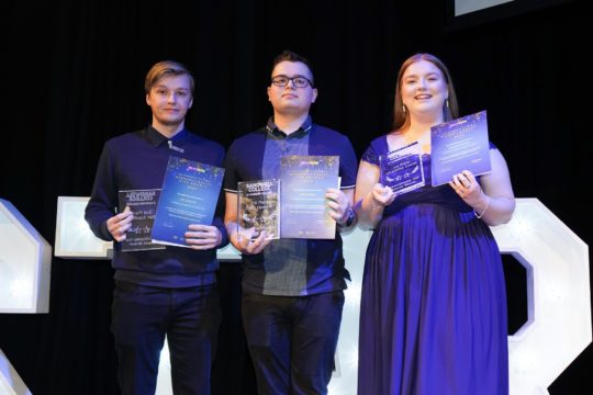 Three winners of Apprenticeship Star Awards 2025