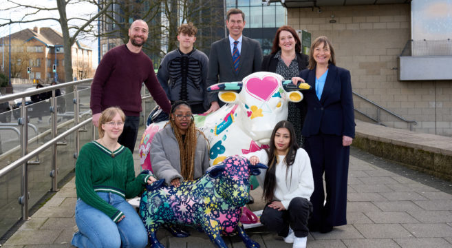 The Sandwell Colleges sponsor Bull in the City to support Birmingham Hospice