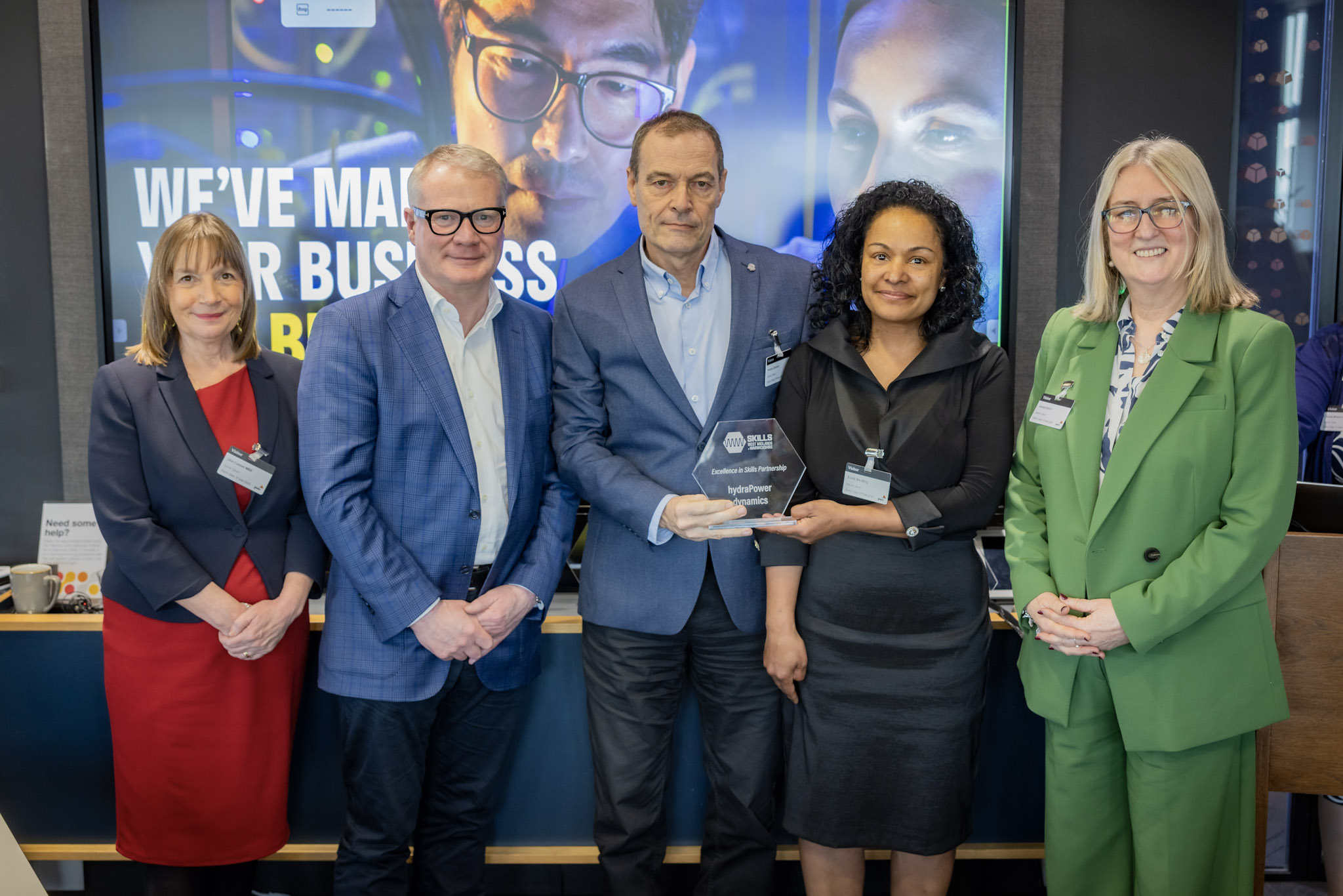 hydraPower dynamics Wins Prestigious Employer Recognition Award – Showcasing The Sandwell Colleges’ Commitment to Skills & Industry Collaboration